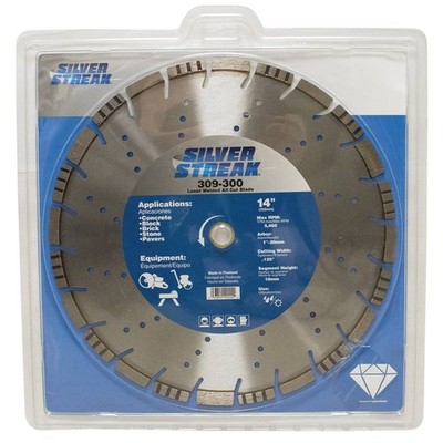 Laser Welded All Cut Blade For Weld Type Laser Welded Max RPM 5460; 309-300