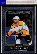 2021-22 O-Pee-Chee Platinum Frederic Allard #253 RC