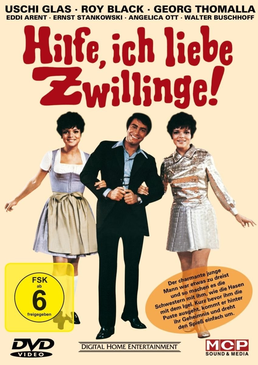BLACK, Roy & Uschi Glas Hilfe, ich liebe Zwillinge! (1969) (DVD)