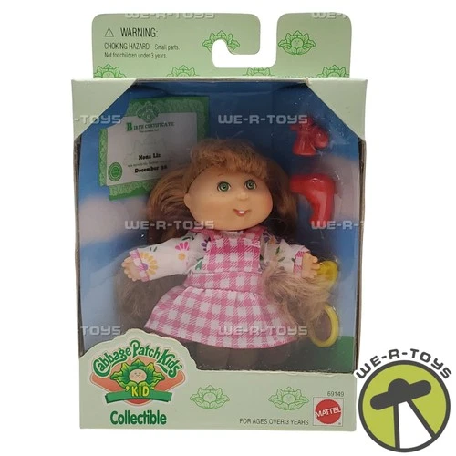 Cabbage Patch Kids Baby Collectible Nona Liz Doll Mattel 1995 #69149 NEW