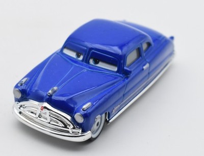 Disney Pixar Cars Doc Hudson Hornet blau. 1:55 Mattel. Made in Vietnam