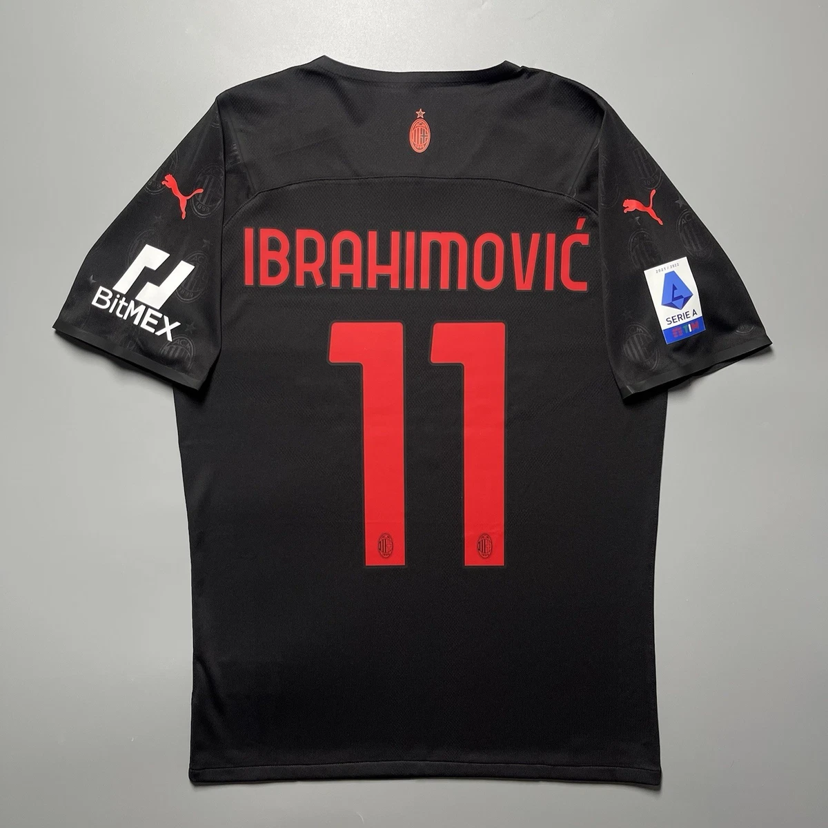 Zlatan Ibrahimovic AC Milan International Club Soccer Fan Apparel