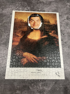 Mona Beana Mr Bean Ravensburger 500 Piece Puzzle Rare Vintage 1998
