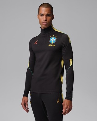 Nike Air Jordan Brazil Strike Dri-Fit Soccer Knit Drill Top IQ3293