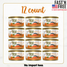 Purina Fancy Feast Gourmet Naturals Pate, Alaskan Salmon, 3 oz Cans 12 Pack 