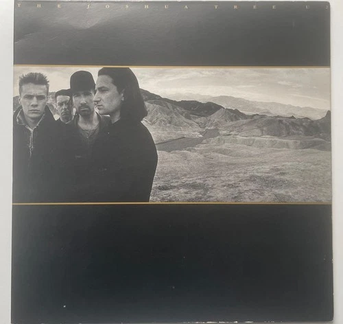 U2 - The Joshua Tree - Vinyl LP - Original 1987 UK Press - Island Records