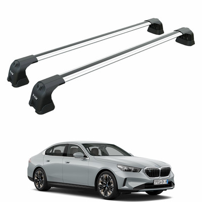 For Bmw 5 Sedan (G60) 2024-2026 Roof Rack Cross Bars Fix Point Silver