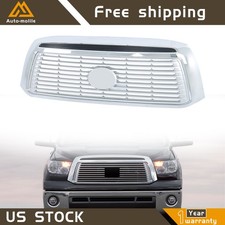 53100-0c240 For Toyota Tundra 2010-2013 Front Bumper Upper Grille Chrome Finish