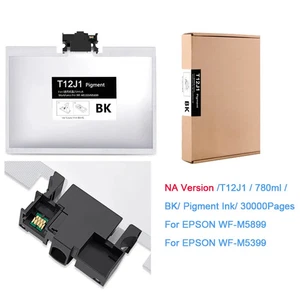 North America T12J T12 Ink Bag Ink Cartridge for Epson WF-M5899 WF-M5399