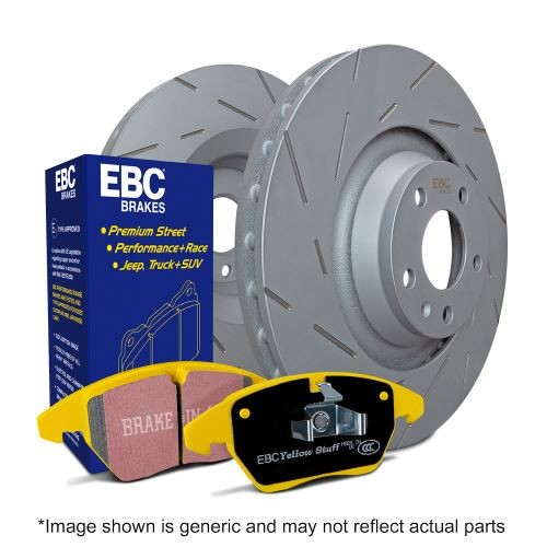 EBC PD08KR323 HIGH PERFORMANCE BRAKE KIT Rear