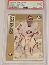 2006 In the Game Going for Gold #2 Kim St. Pierre HOF Rookie RC PSA 9 MINT