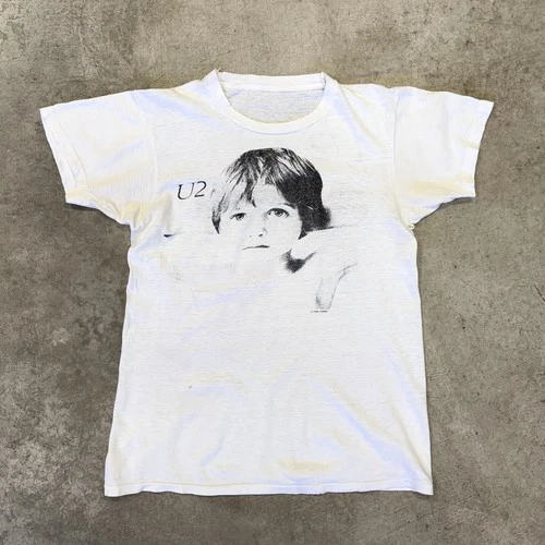U2 Boy American Tour T-shirt Size S 1980s vintage concert t-shirt, vintage, single stitch, B+ condition