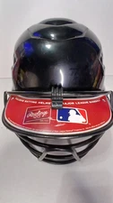Rawlings CFBH1 Batting Helmet With Face Guard, dark blue ( No chin strap)