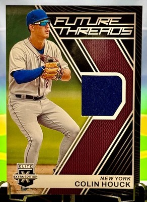2023 Elite Extra Edition Colin Houck Future Threads Relic #FT-CH New York