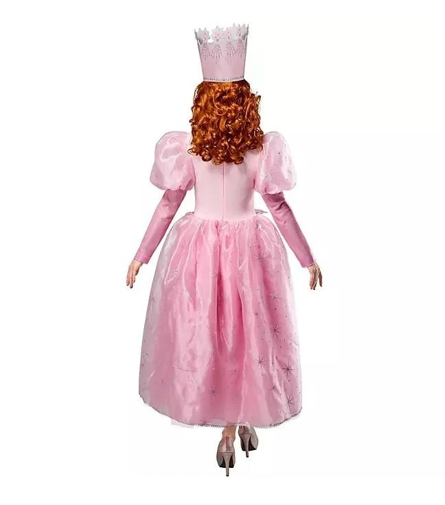Glinda The Good Witch Adult Costume Dress size L 12-14 New With Tags - Image 3 of 4
