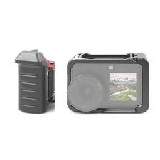 Grip Holder Metal Cage Handle Grip Cold Shoe Mount for DJI OSMO Action 6 Camera