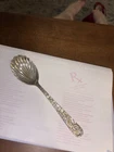 Kirk Stieff  Repousse sterling silver sugar spoon