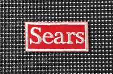 Vintage SEARS Automotive Retail Department Store Advertising Logo Iron-On Patch