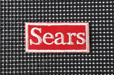 #ad Vintage SEARS Automotive Retail Department Store Advertising Logo Iron On Patch $6.00