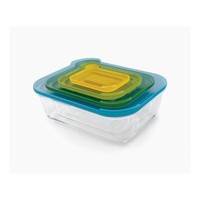 Joseph Joseph Nest Vorratsdosen - Set 4 Tlg. Glas 81060 (5028420810608)