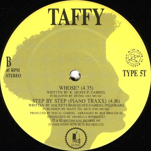 Taffy - Step By Step (12", Single) (Very Good Plus (VG+)) - Picture 4 of 4