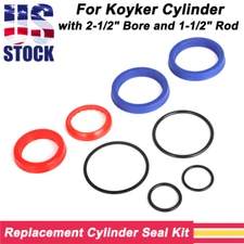 For Koyker Hydraulic Cylinder Seal Kit 2-1/2" Bore 1-1/2" Rod Replacement 662048