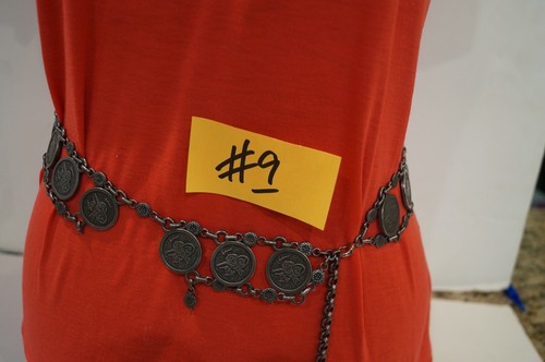 SCA MEDIEVAL RENAISSANCE METALLIC SILVER GOLD EXPANDABLE BELTS - CHOICE $10 ea. - Picture 50 of 93