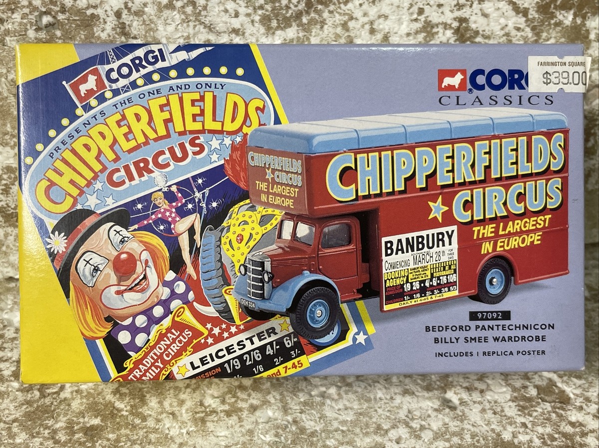 Corgi Classics CHIPPERFIELDS CIRCUS 97092 BEDFORD