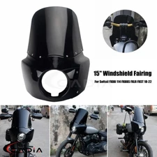 Fairing Windshield Fit For Harley Street Bob FXBB FXBBS Low Rider FXLR 2018-2024