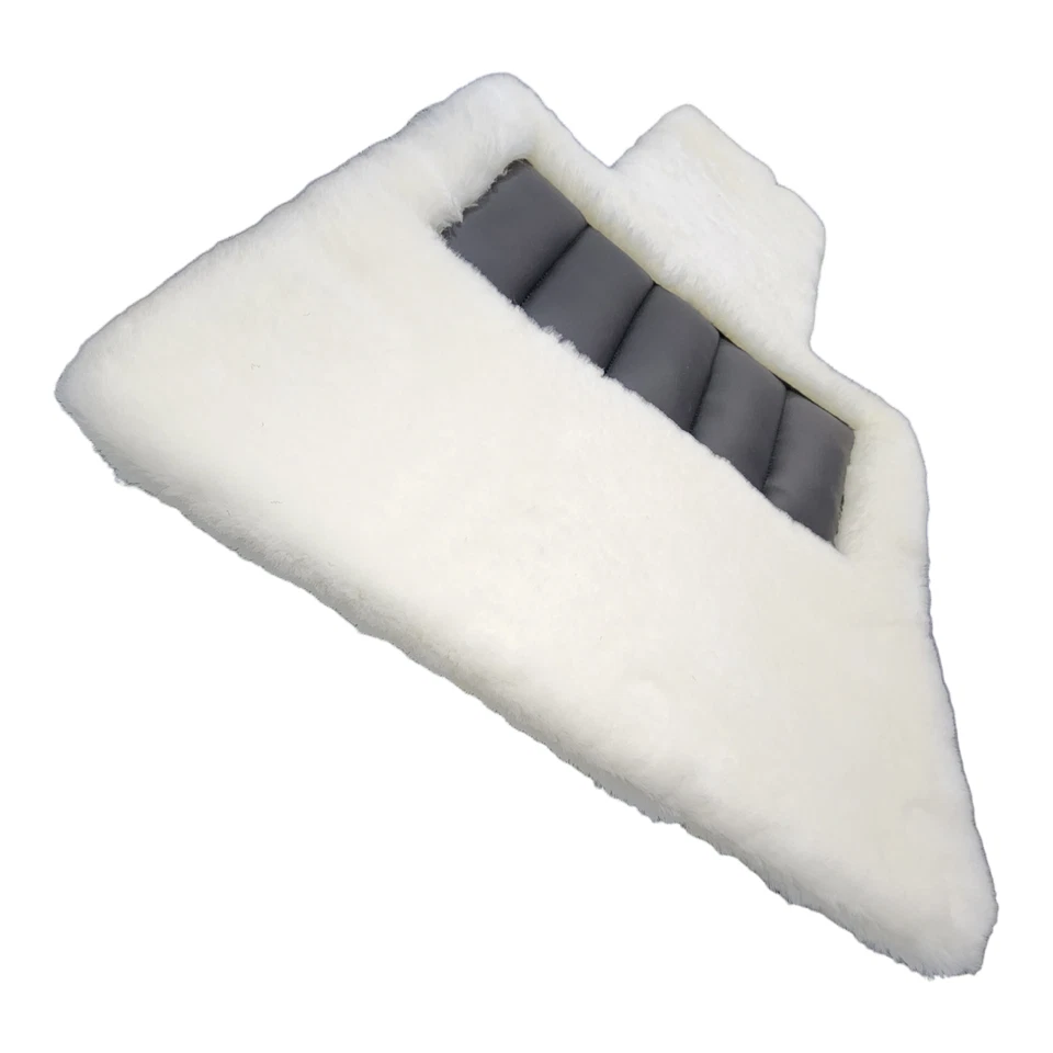 Alfombrillas coche piel de oveja blancas genuinas Mercedes Benz R232 Maybach SL680 AMG SL63 SL55 Foto 4 de 4