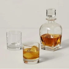 Lenox Tuscany Classics Collection 3-PIECE WHISKEY SET Decanter Glasses NIB