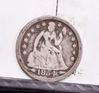 1854 Liberty Seated Dime - VG (#57230-L)