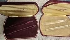 2 Eversharp Fountain Pen Boxes ~ For Gold Skyline Set ~ See Pics For Damage