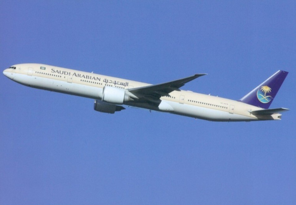 Saudia Saudi Arabian Airlines Boeing 777-300ER HZ-AK14