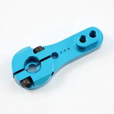 ALIENTAC 25T M3 Angle Adjustable Alloy Servo Horn/Arm Blue Heavy–duty For RC