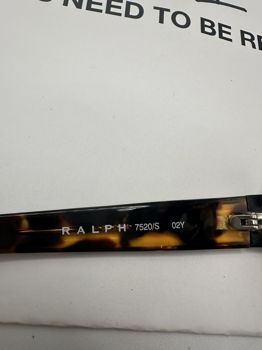 RALPH Lauren Eyeglasses 7520/S 02Y 52 18 130 Tortoise Full  display picture 3