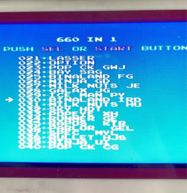 Famicom Game NES Greatest Choice 660in1 Contra (IC Chips)