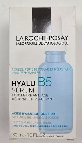 La Roche-Posay Hyalu B5 Sérum à l'acide hyaluronique pur pour le visage, Exp 03/27 1,0 fl oz