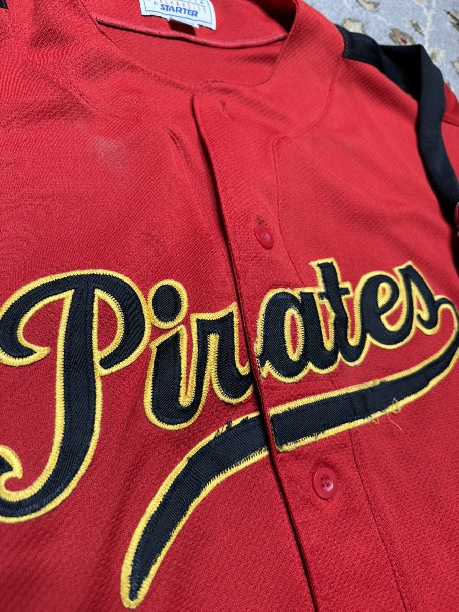 ウェア VINTAGE 90s MLB PITTSBURGH PIRATES Vintage Pittsburgh Pirates 1990s Starter Jersey Red Men's