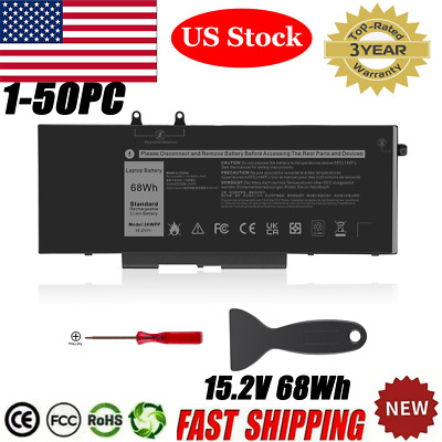 Lot 3HWPP Battery for Latitude 5401 5410 5411 5501 5510 5511 Precision 3541 3551