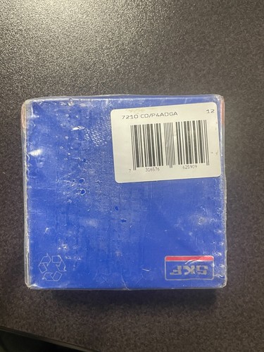 SKF - Angular Contact Bearing - #7210 CD/P4ADGA (Pack of 2) - Picture 3 of 4