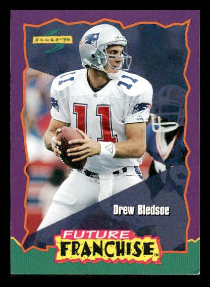 1994 Score #321 Drew Bledsoe New England Patriots