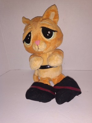 sad cat plush