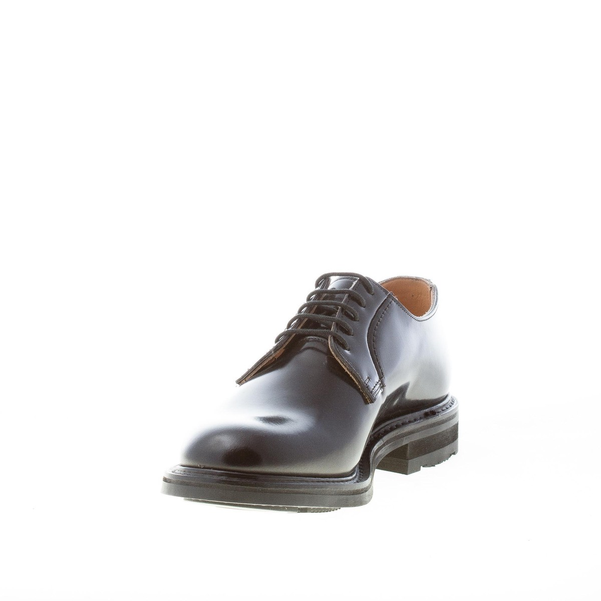 靴 Church's WOODBRIDGE 8.5 CHURCH'S men shoes WOODBRIDGE black calf leather derby plain