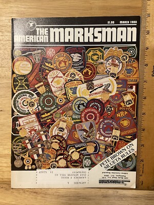 The American Marksman March 1980 Vintage Magazine