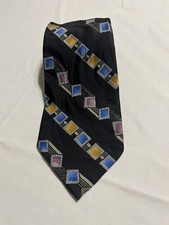Stefano Milano - Hand Made In Italy - Abstract Design 100 Silk Tie