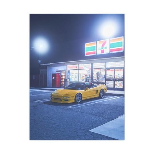 Acura NSX High Resolution Museum Quality Vertical Car Canvas Print #002 - Picture 2 of 10