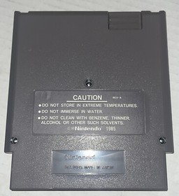 Wayne Gretzky Hockey White Kings Jersey Variant Nintendo NES Original