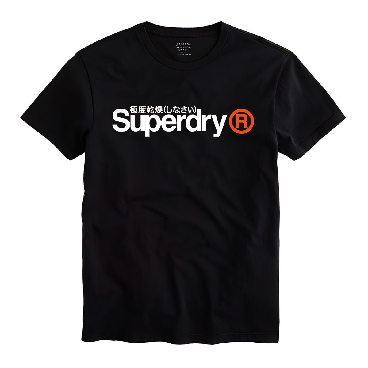 Tシャツ・カットソー DONDUP Men T-shirt Black US198JF0271UIT2 999 T-shirt Superdry Men Unisex Black Shirt Size S-5XL | eBay