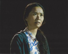 HONG CHAU SIGNED AUTHENTIC 'DOWNSIZING' 8x10 PHOTO D w/COA ACTRESS PROOF 
